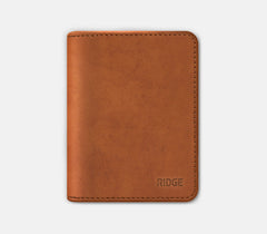 Ridge Bifold - Tobacco Brown Leather