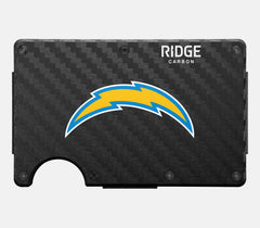 Ridge Wallet - Los Angeles Chargers - Carbon Fiber 3k