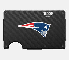 Ridge Wallet - New England Patriots - Carbon Fiber 3k