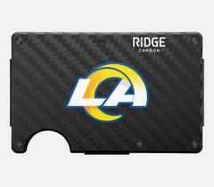 Ridge Wallet - Los Angeles Rams - Carbon Fiber 3k