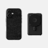 Everyday Charging Kit - iPhone 16 - Midnight Black Leather