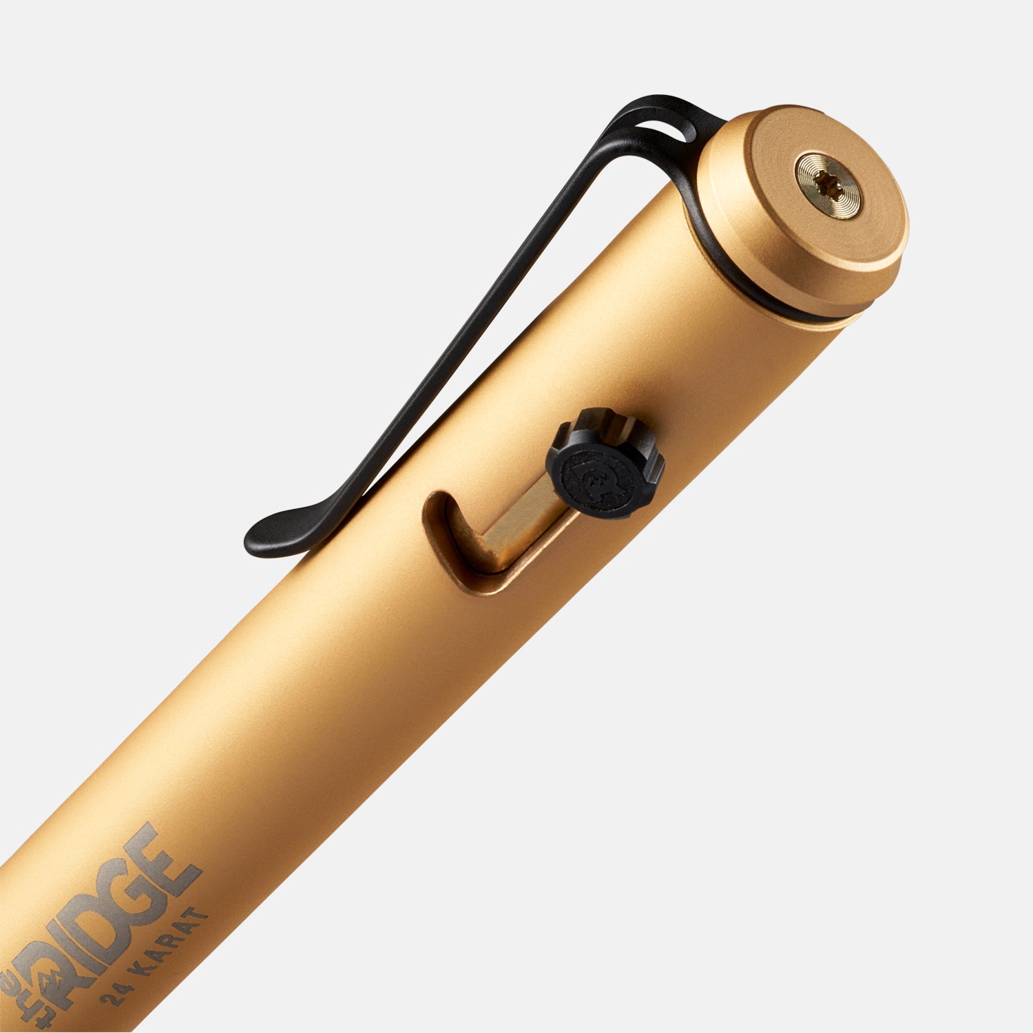 Ridge Bolt Action Pen - 24K Gold