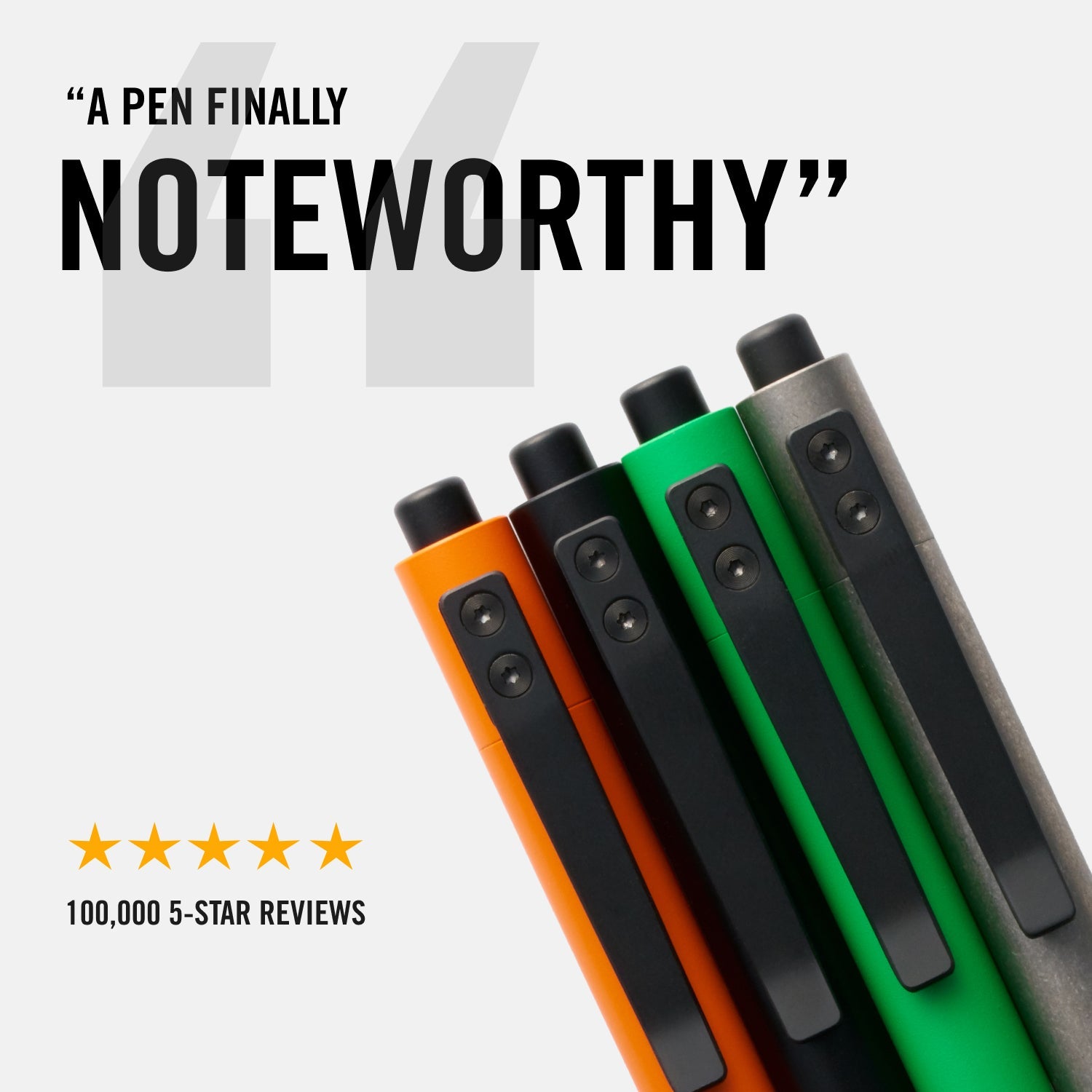 Ridge Click Pen - Lavender