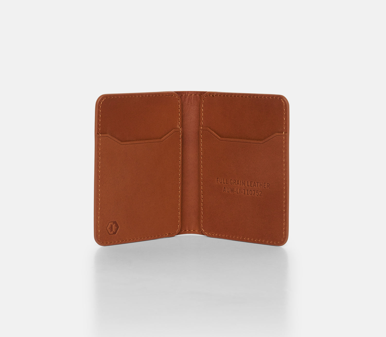 Ridge Bifold - Tobacco Brown Leather