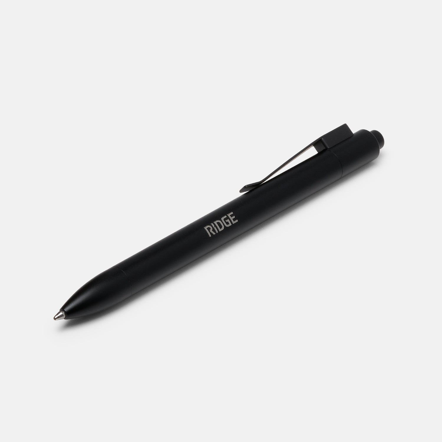 Ridge Click Pen - Royal Black