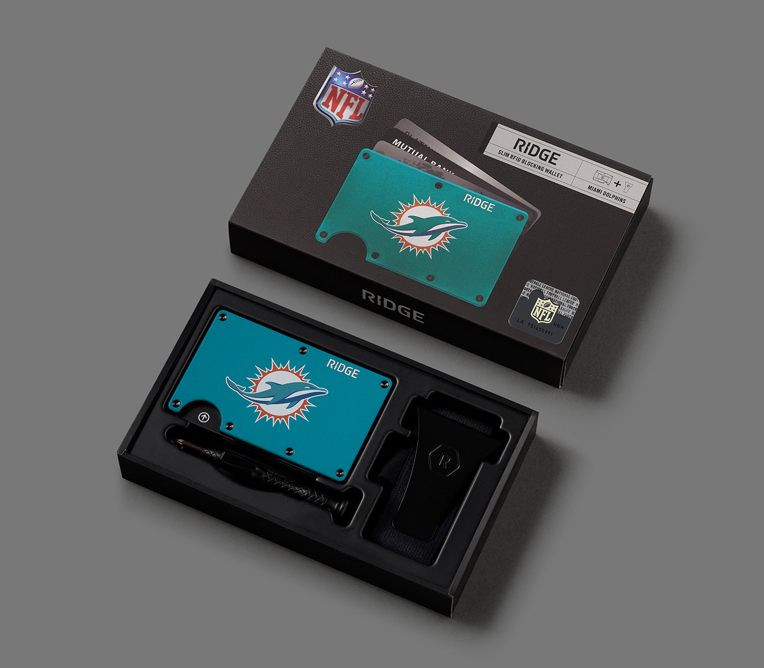 Ridge Wallet - Miami Dolphins