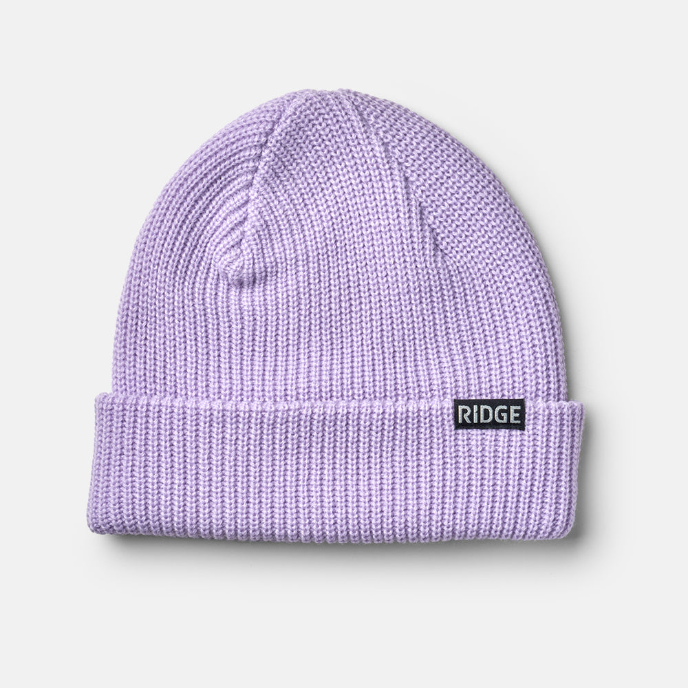 Ridge Classic Cuffed Beanie - Lavender