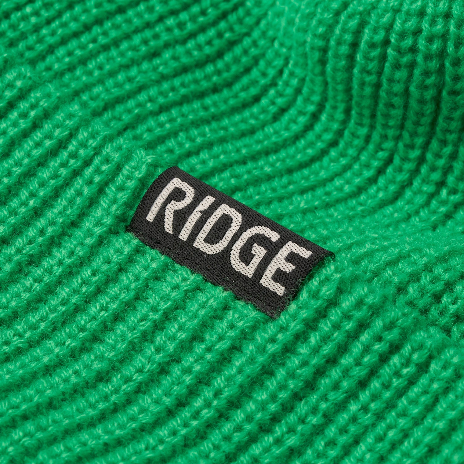 Ridge Classic Cuffed Beanie - Voodoo Green