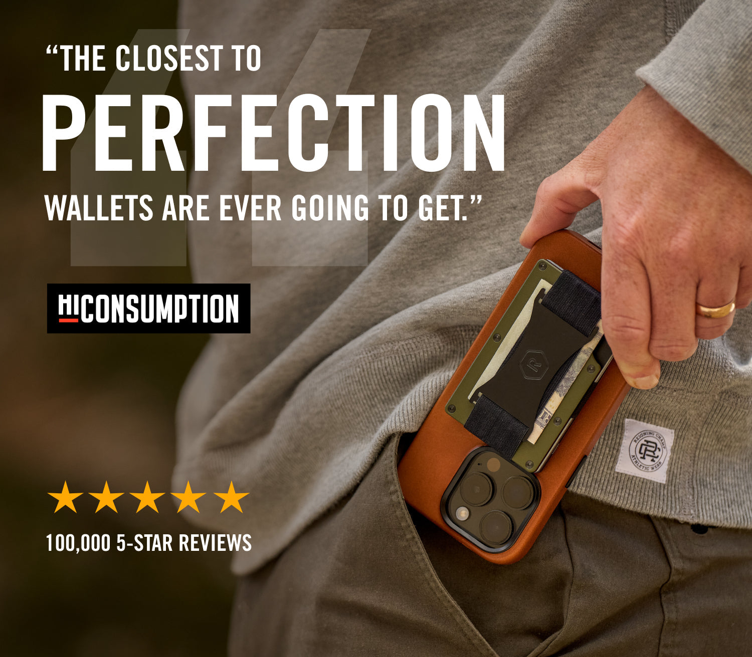 Ridge Wallet for MagSafe - Oxblood