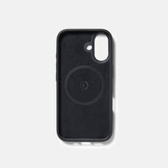 Everyday Phone Case - iPhone 16 - Midnight Black Leather