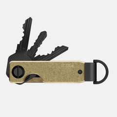 Ridge KeyCase - Brass