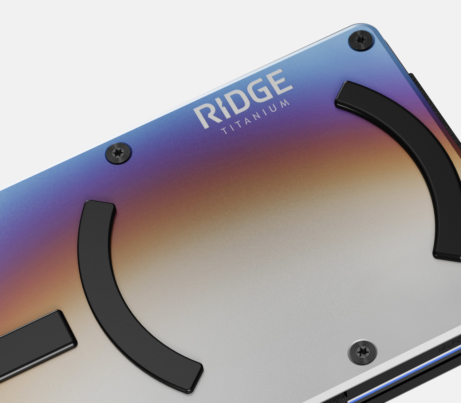 Ridge Wallet for MagSafe - Burnt Titanium