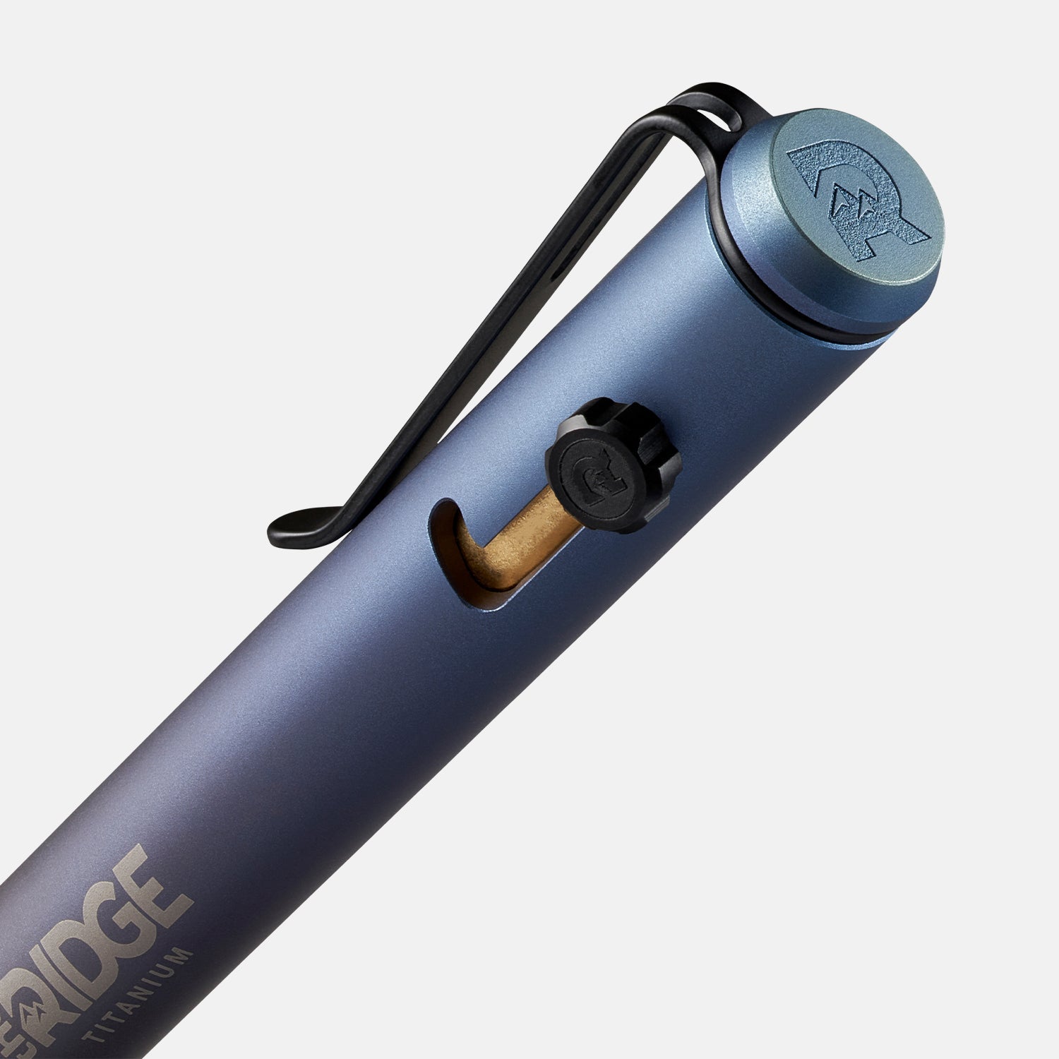 Ridge Bolt Action Pen - Burnt Titanium