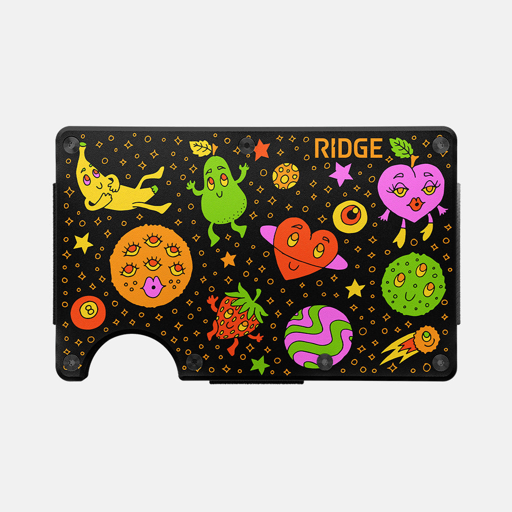 Ridge Wallet - Claire Morales - Space Fruit