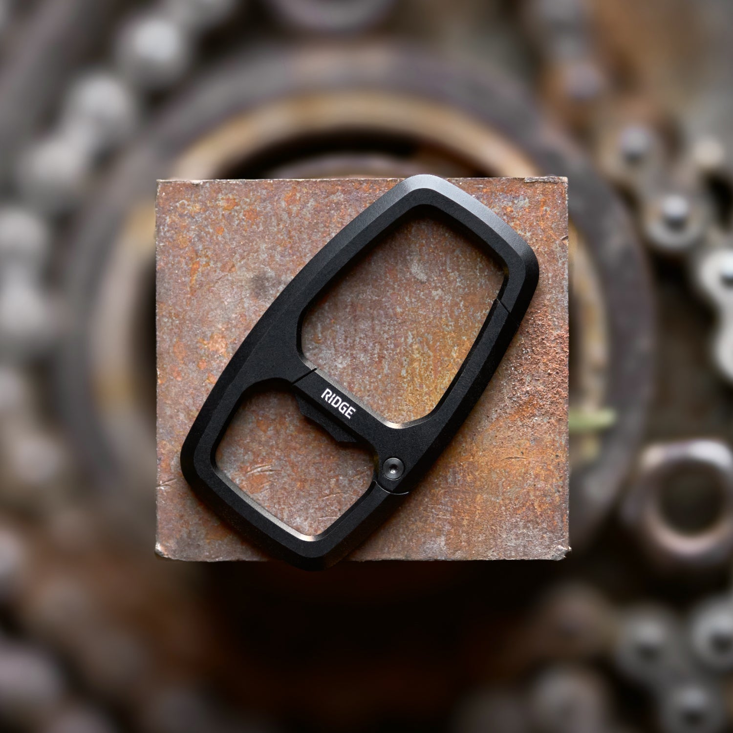 Dual Chamber Carabiner  - Royal Black