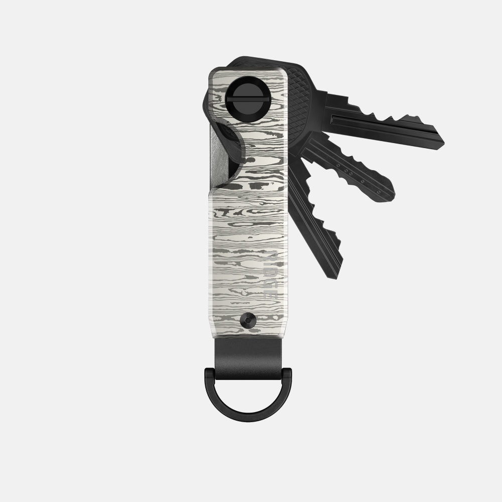 Ridge KeyCase - Damascus