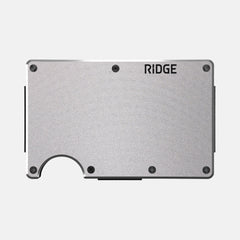 Ridge Wallet - GT Silver