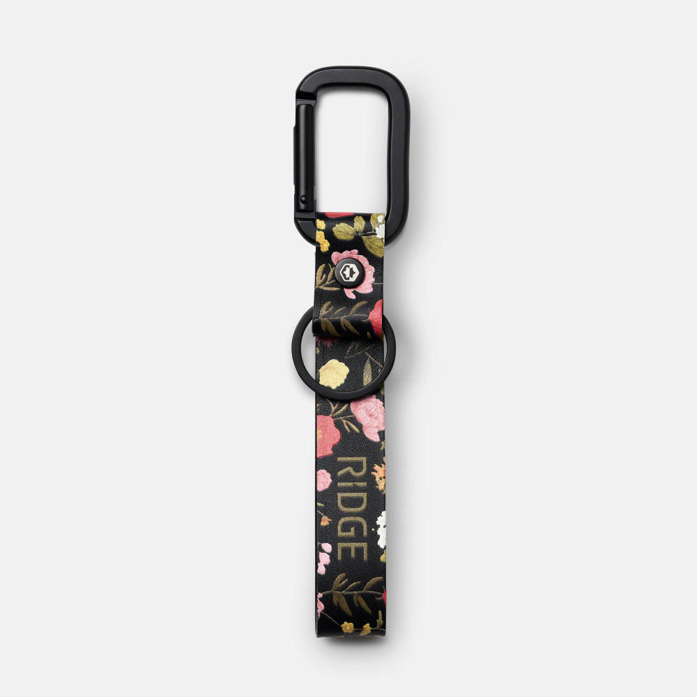 Everyday Keychain - Moonlight Garden Leather