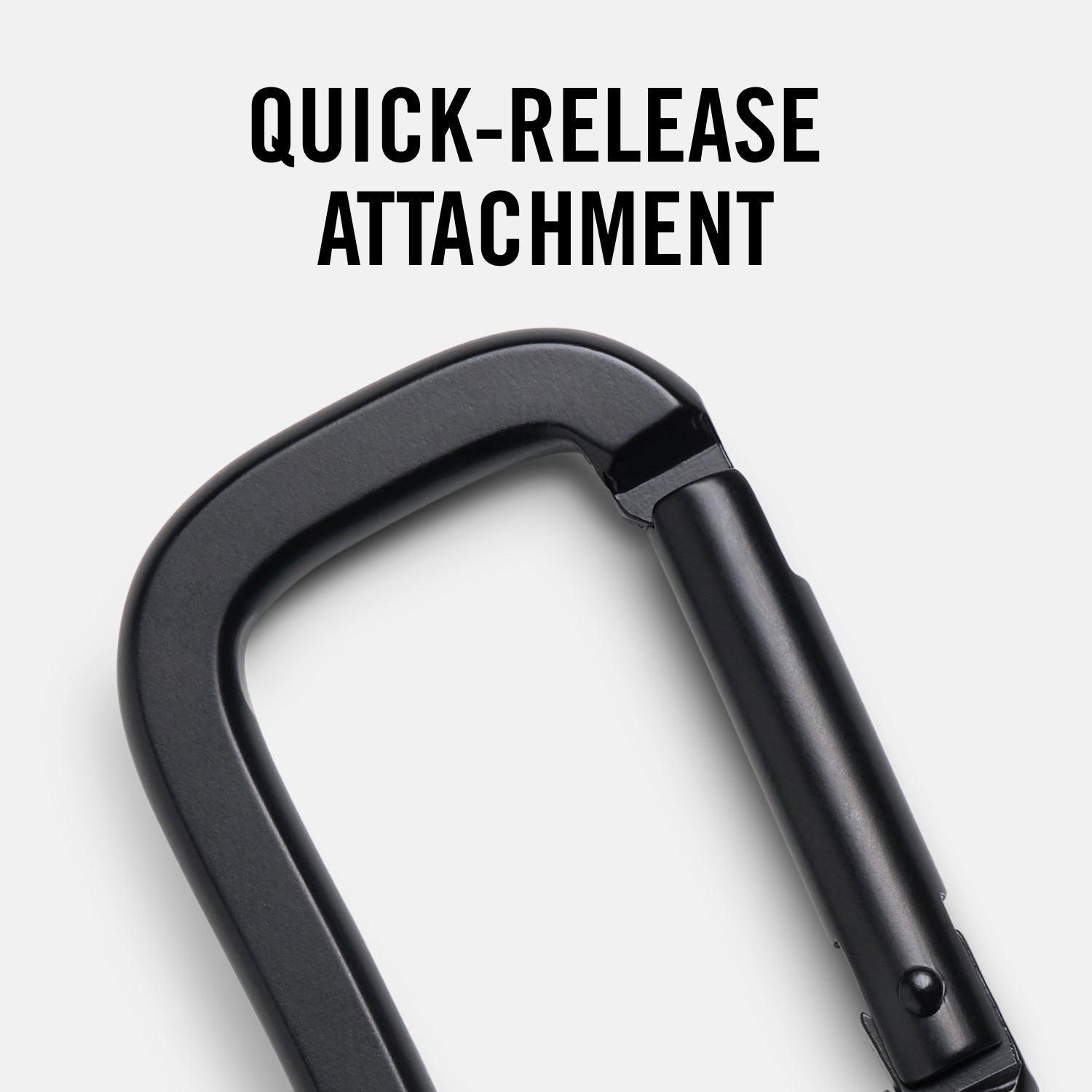 Everyday Keychain - Midnight Black Leather