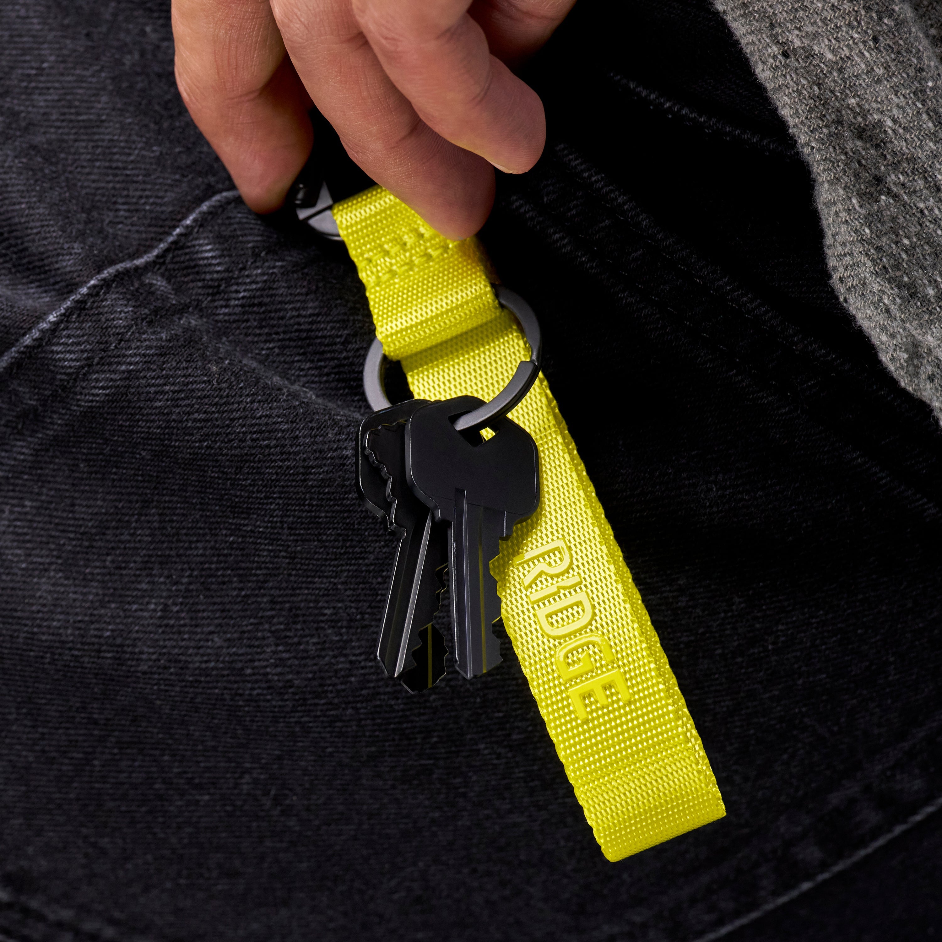 Everyday Keychain - Hyper Lime