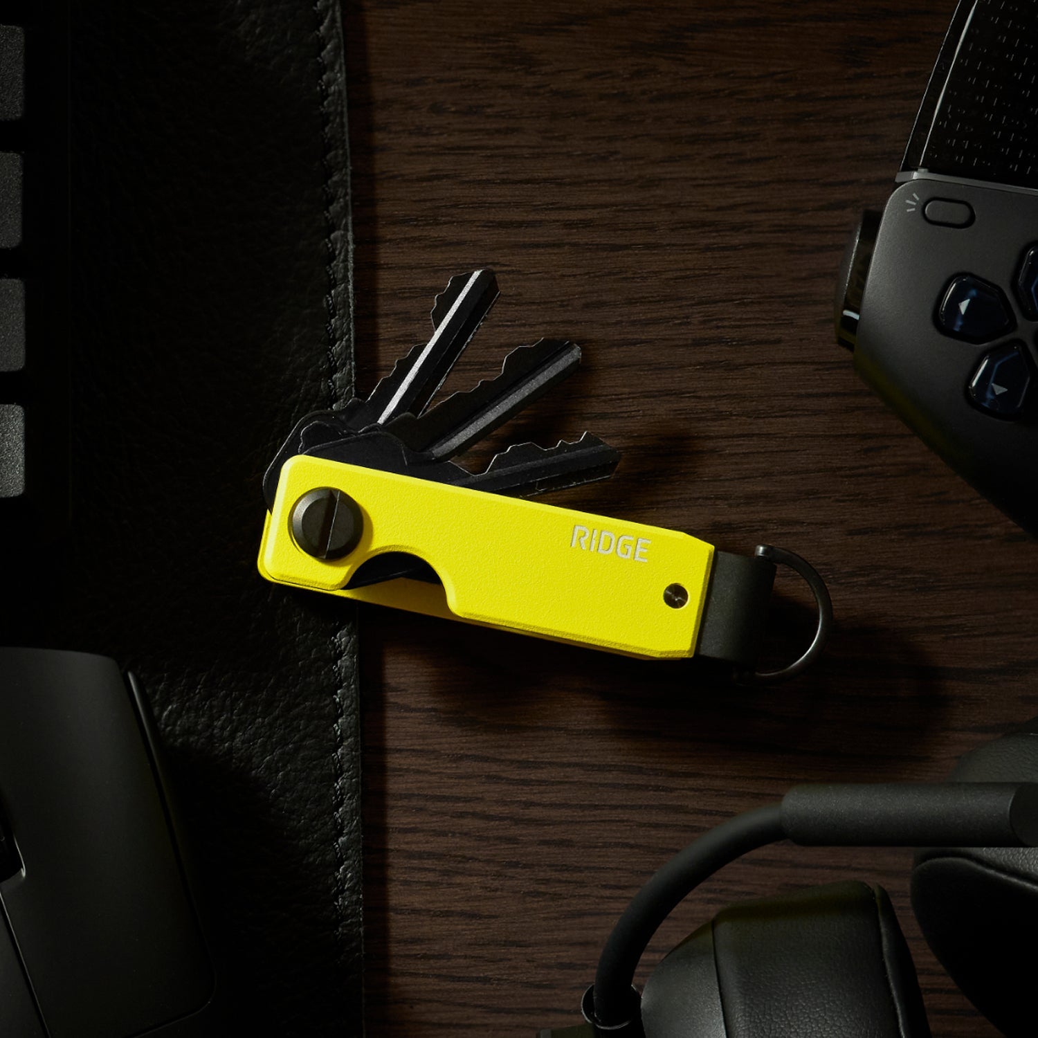 Ridge KeyCase - Hyper Lime