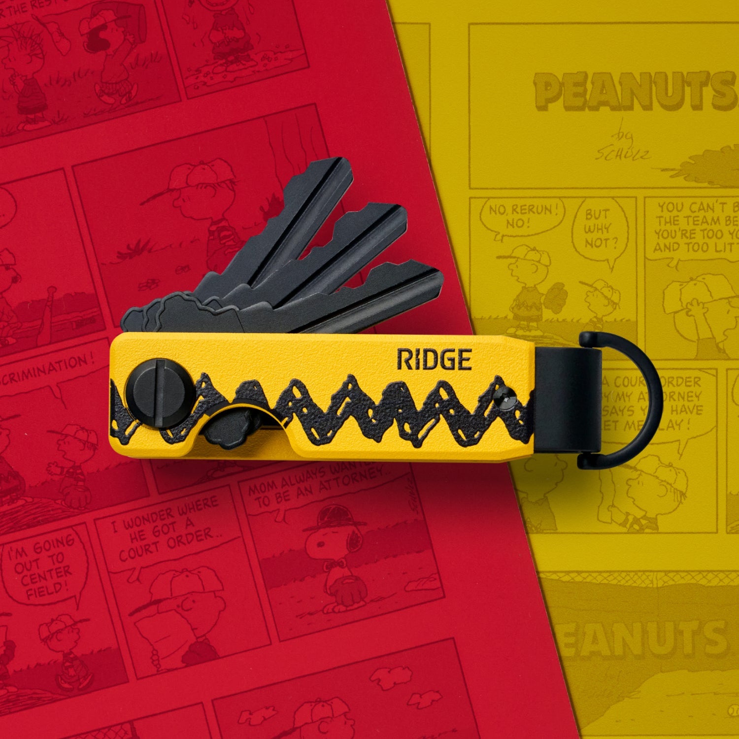 Ridge KeyCase - Peanuts - Good Grief