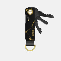 Ridge KeyCase - Kintsugi - Black