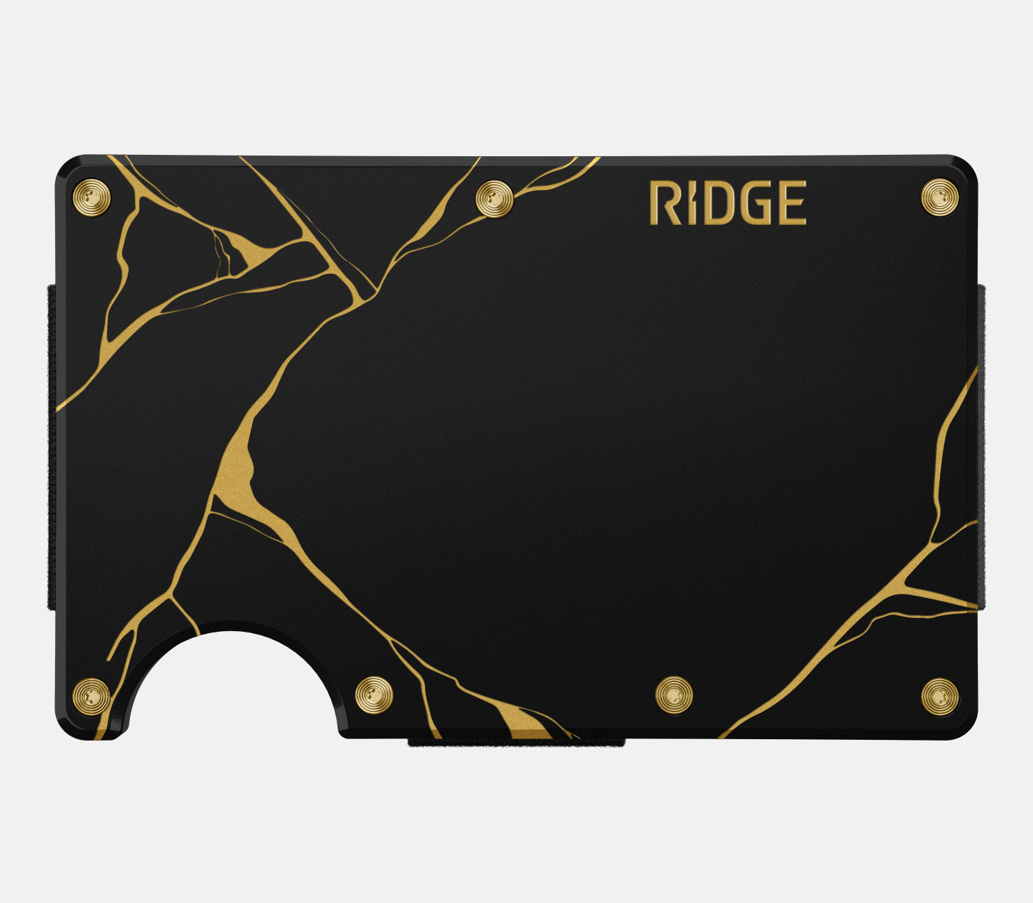 Ridge Wallet - Kintsugi - Black