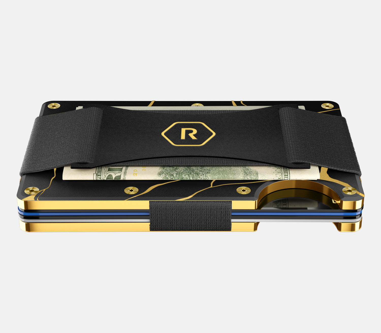 Ridge Wallet - Kintsugi - Black