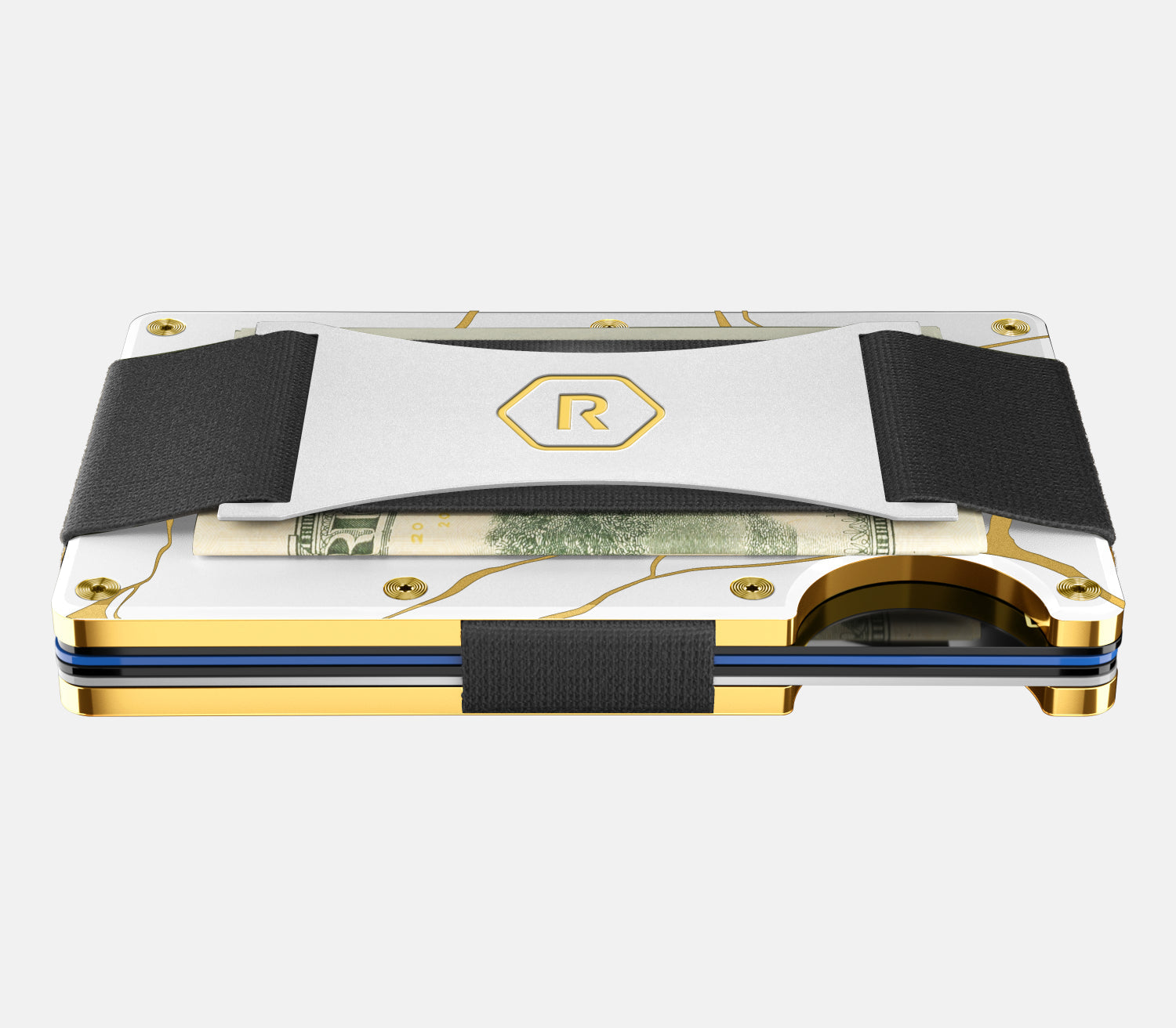 Ridge Wallet - Kintsugi - White