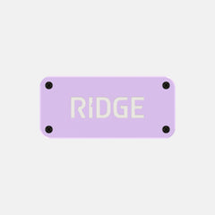 Ridge Logo Plate - Lavender
