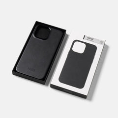 Everyday Phone Case - iPhone 15 Pro Max - Midnight Black Leather