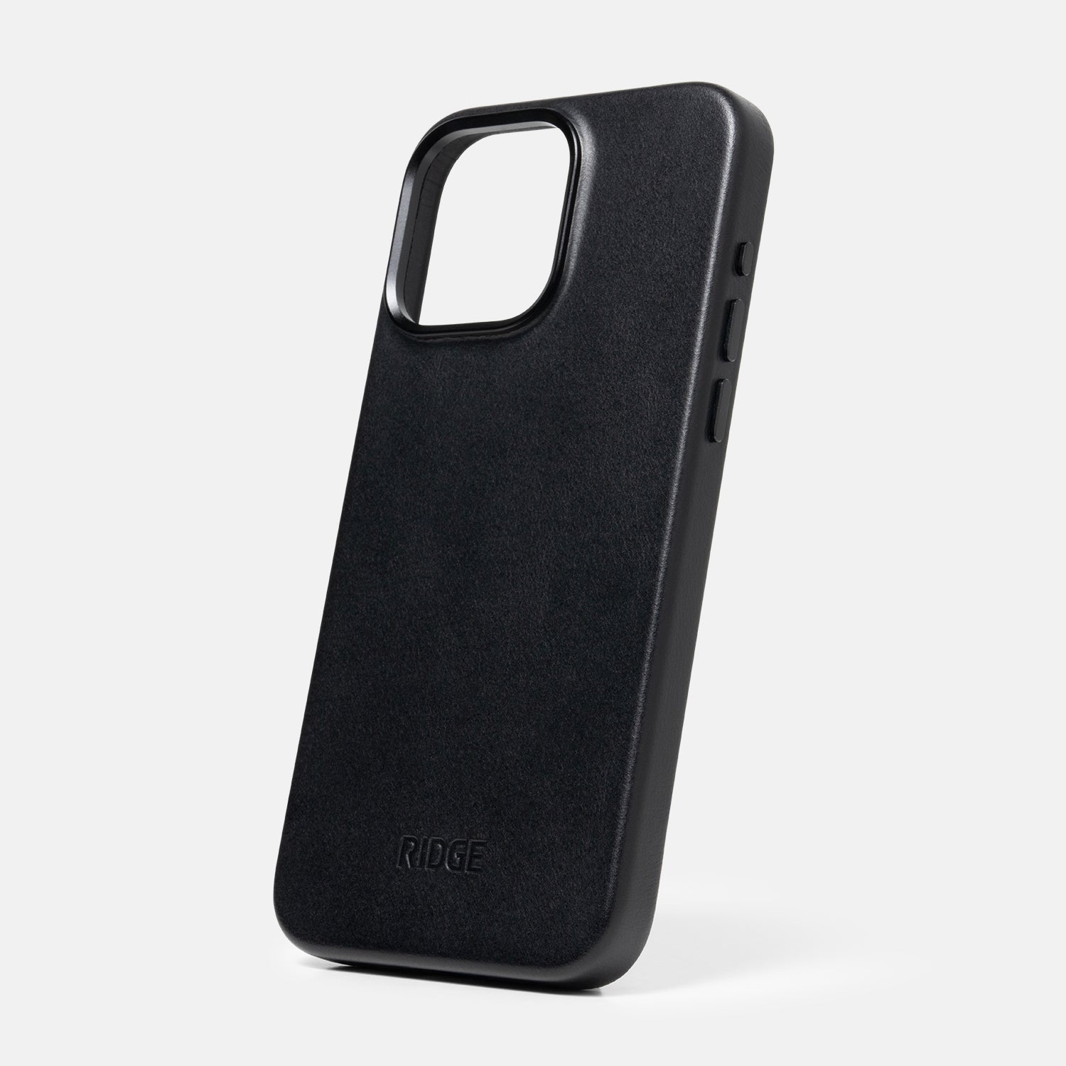 Everyday Phone Case - iPhone 15 Pro Max - Midnight Black Leather