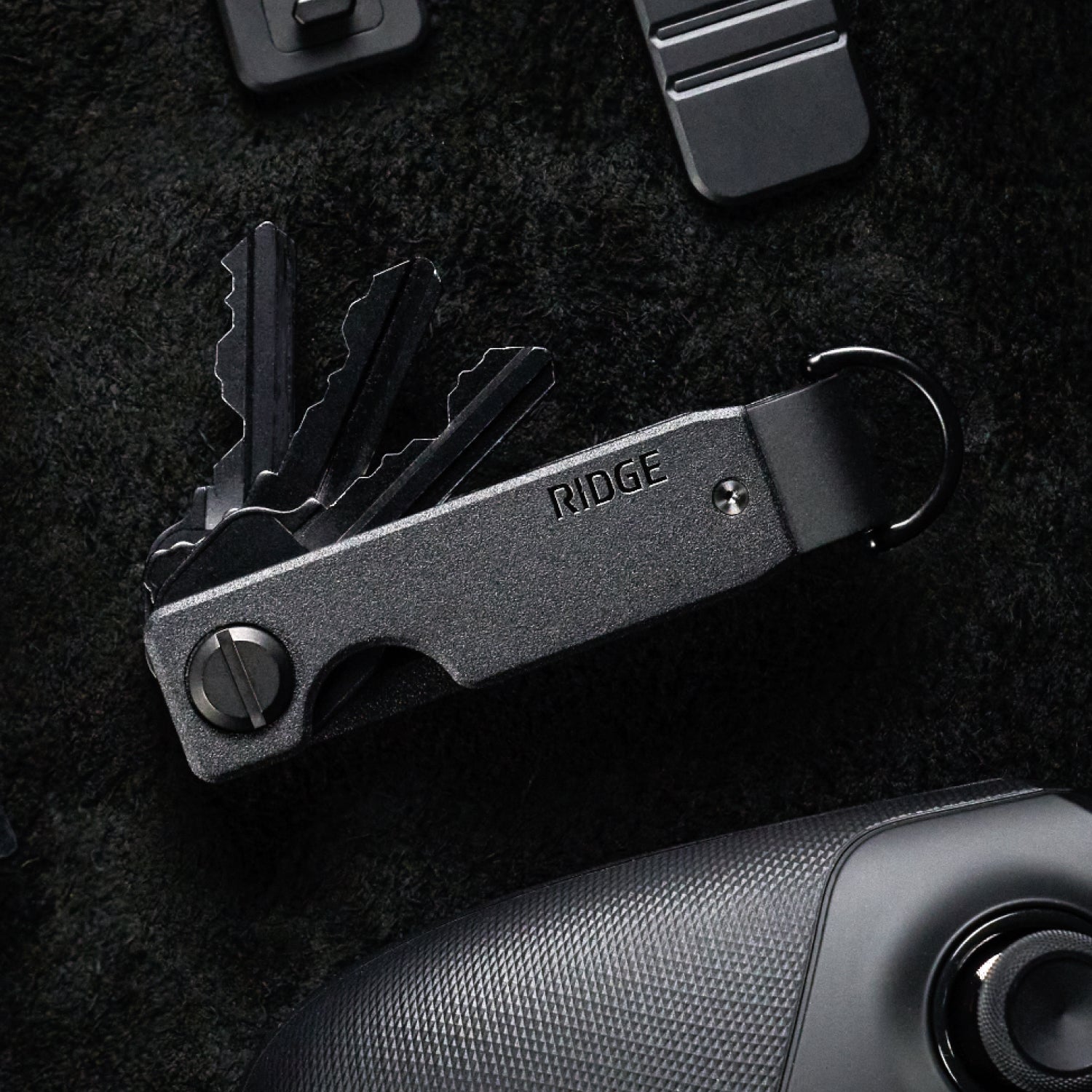 Ridge KeyCase - Matte Black