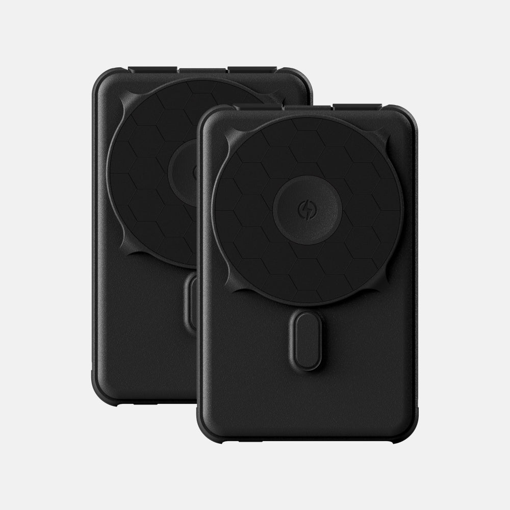 Magnetic Power Bank Bundle (2-Pack) - Matte Black