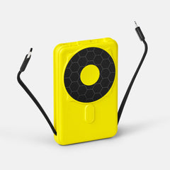 Magnetic Power Bank - Hyper Lime