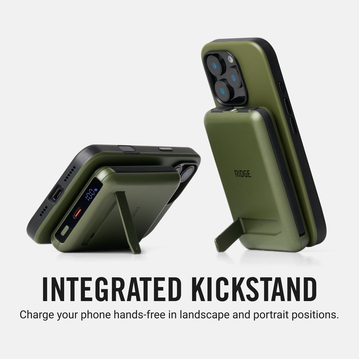 Everyday Charging Kit - iPhone 17 Pro - Matte Olive