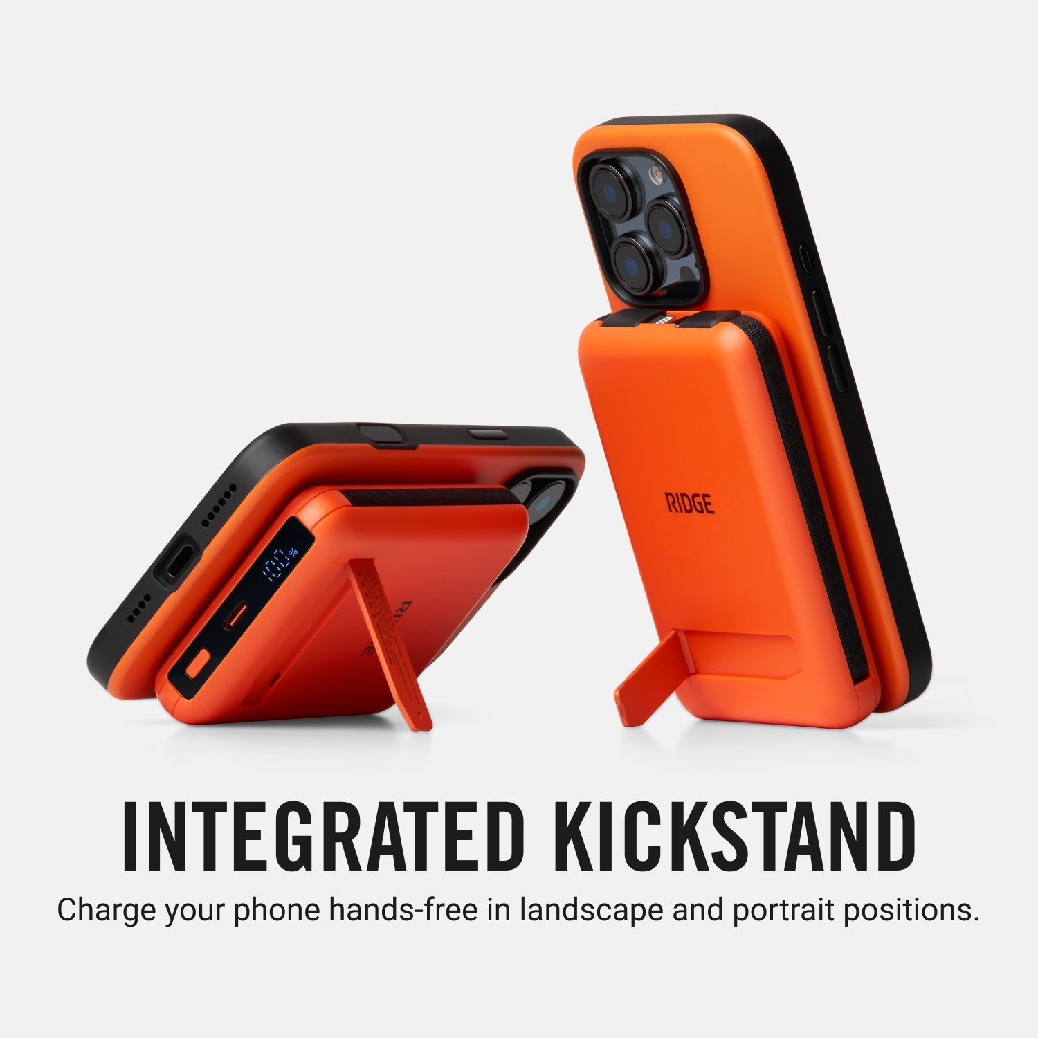 Everyday Charging Kit - iPhone 16 Plus - Basecamp Orange
