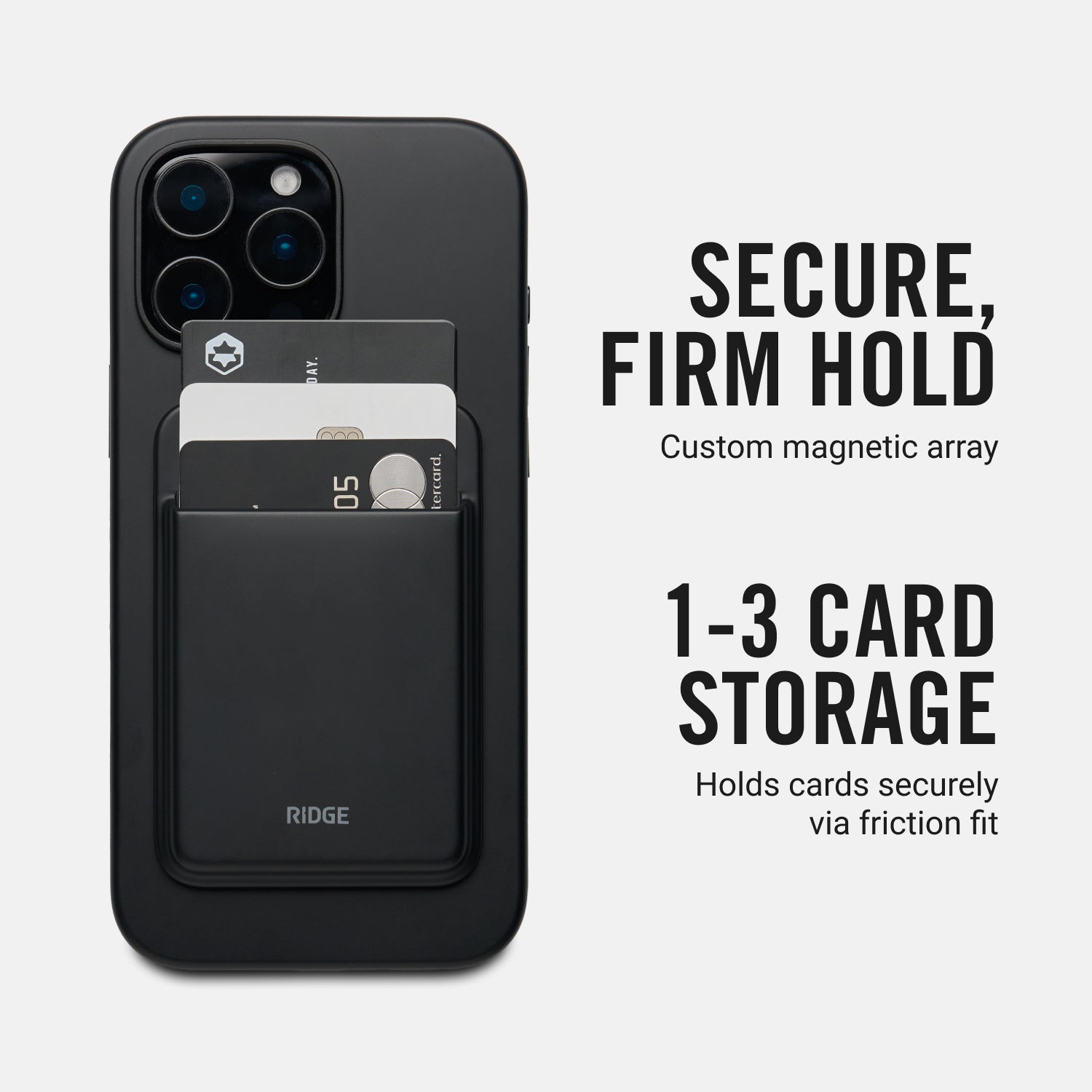 MagSafe Cardholder - Matte Black