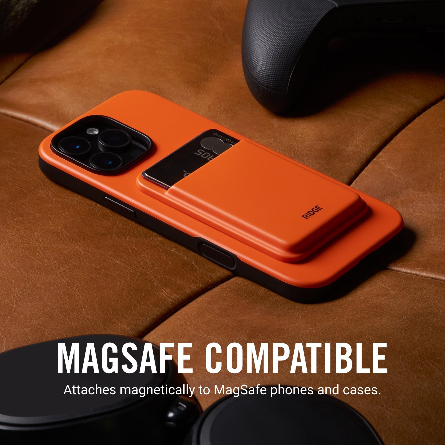 MagSafe Cardholder - Basecamp Orange