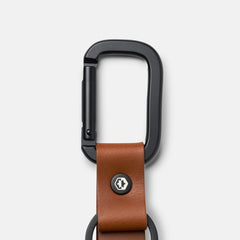 Everyday Keychain - Tobacco Brown Leather