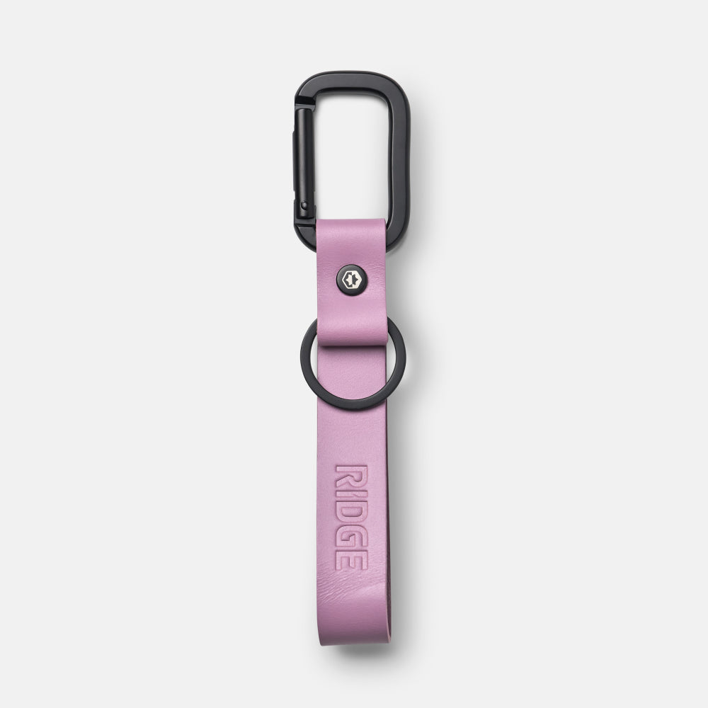 Everyday Keychain - Lilac Leather