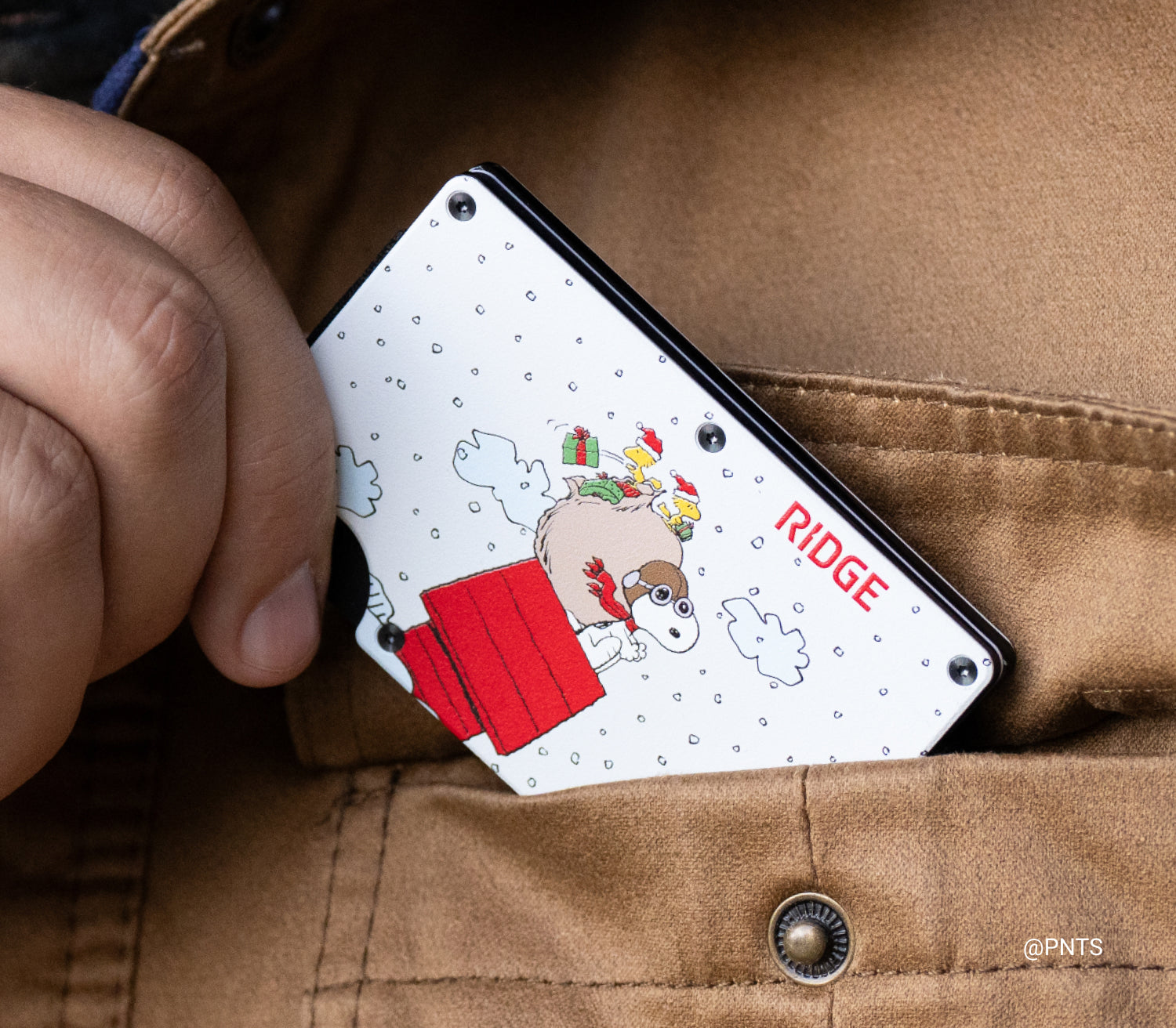 Ridge Wallet - Peanuts - Dear, Santa...