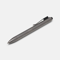 Ridge Click Pen - Stonewashed Titanium