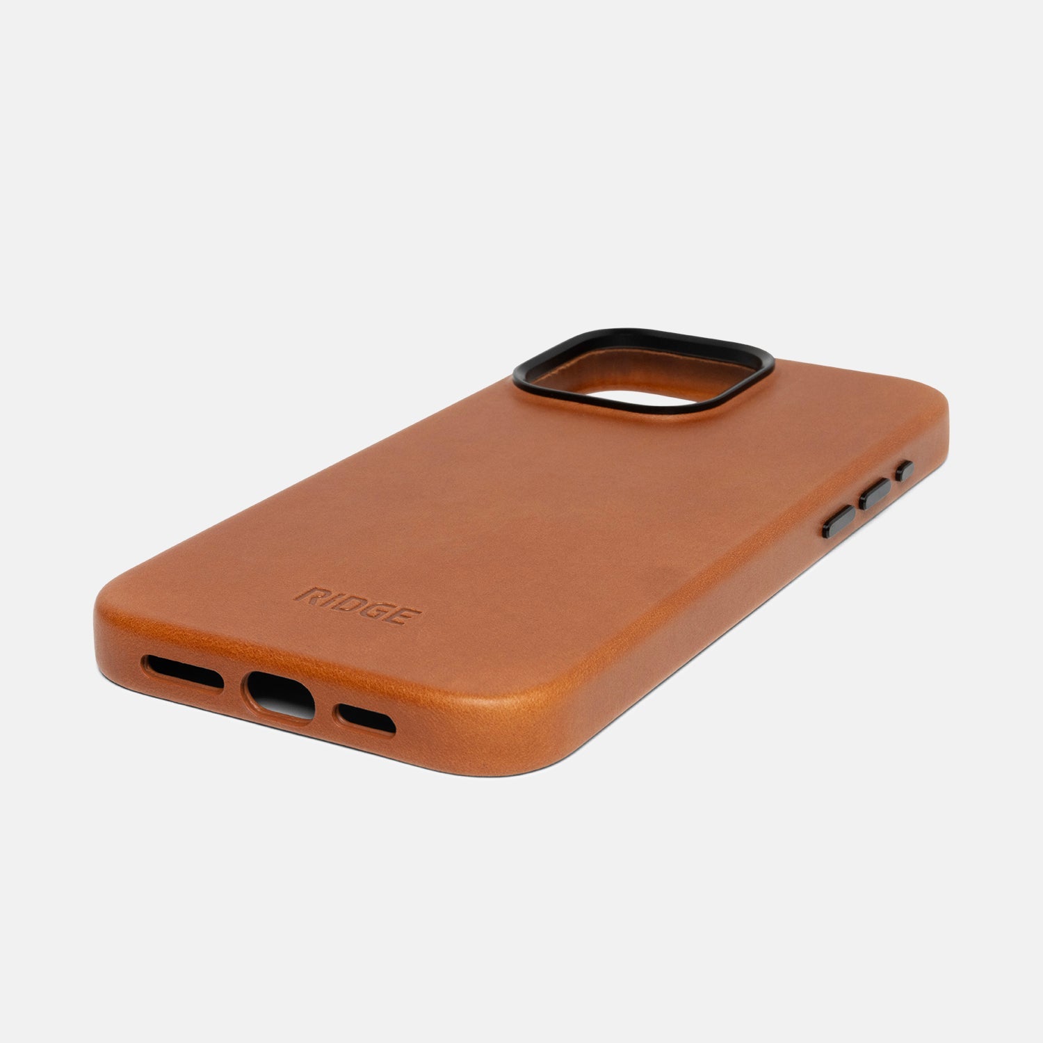 Everyday Phone Case - iPhone 15 Pro Max - Tobacco Brown Leather