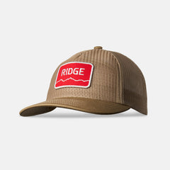 Ridge Mesh Snapback - Tan