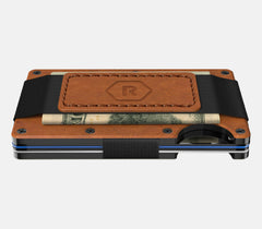 Ridge Wallet - Tobacco Brown Leather