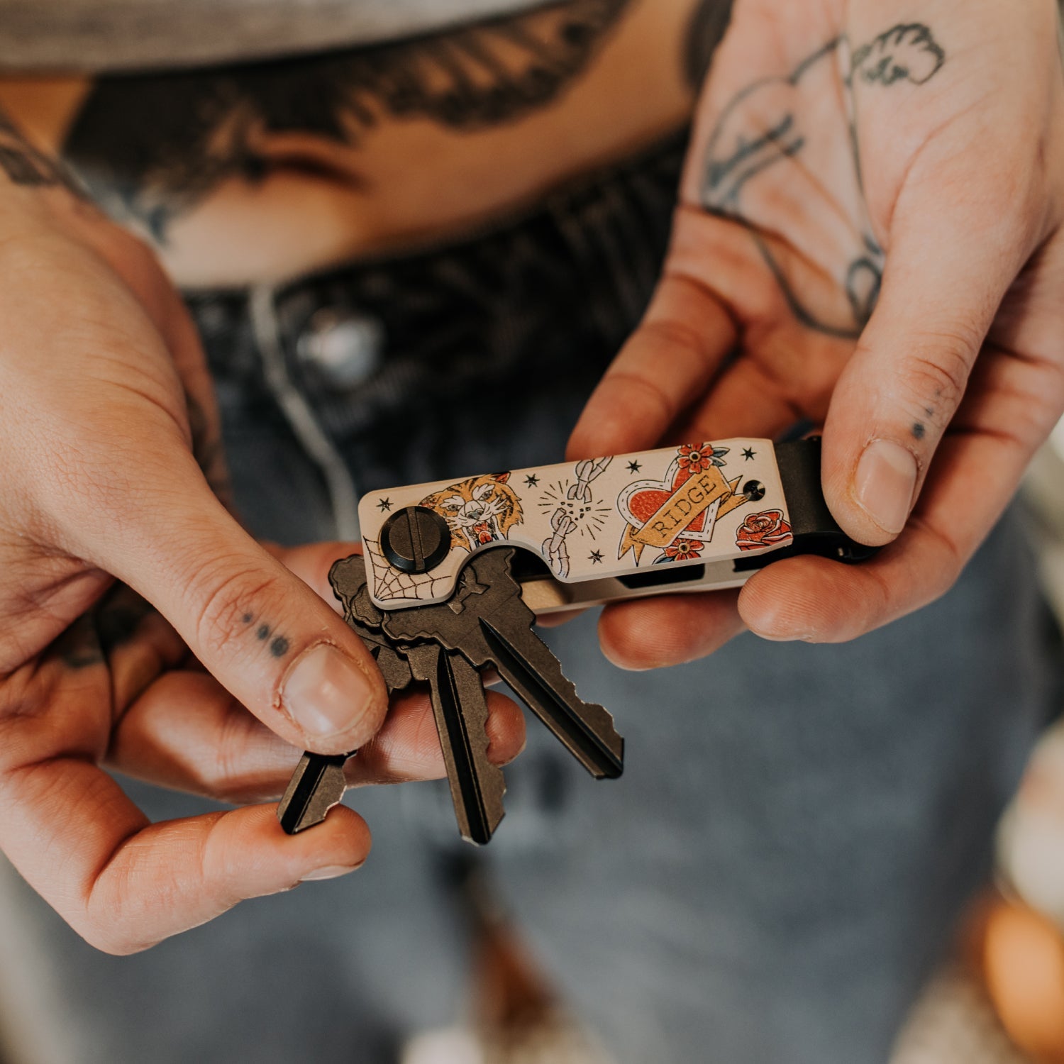 Ridge KeyCase - Traditional Flash - Color