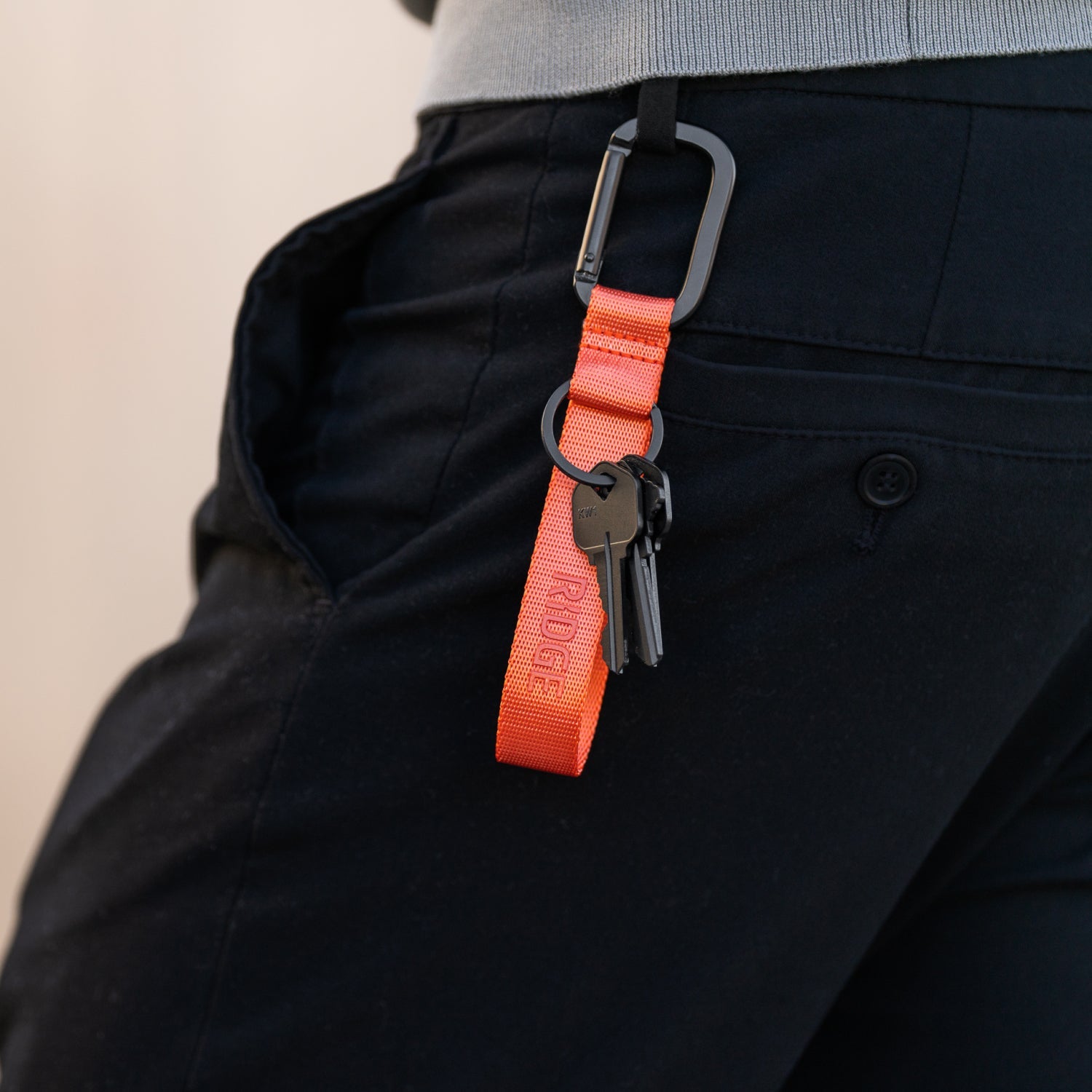 Everyday Keychain - Basecamp Orange