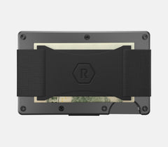 Ridge Wallet - Matte Gunmetal Titanium